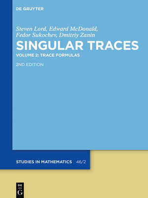 cover image of Trace Formulas